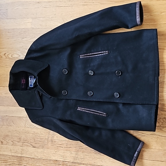 RL POLO wool pea coat M - Picture 1 of 11